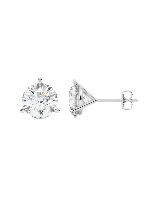 Lab Grown Diamonds 14K 4.00 ct. tw. Lab-Grown Diamond Earrings, image 1 of 1 from Gilt