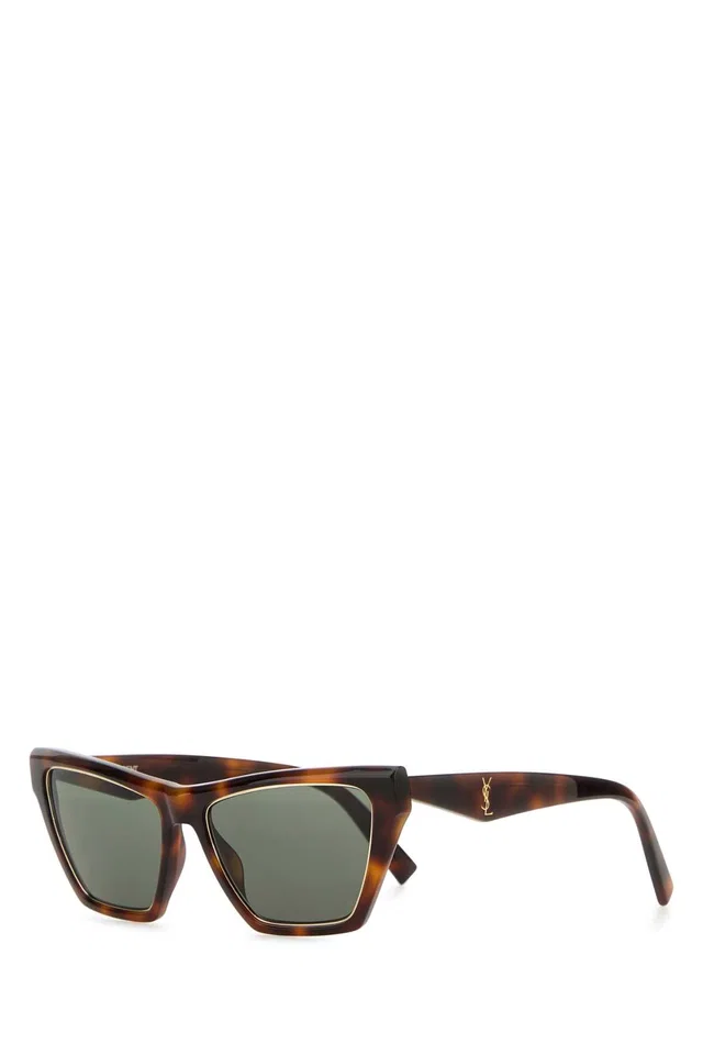 Saint Laurent Sl Sunglasses — Brown Exterior: Acetate in Brown from HEWI