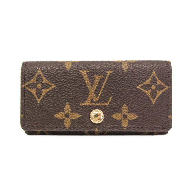 Louis Vuitton 4 Key Holder M69517 Men,Women Monogram Key Case Monogram in Brown Monogram from Elady