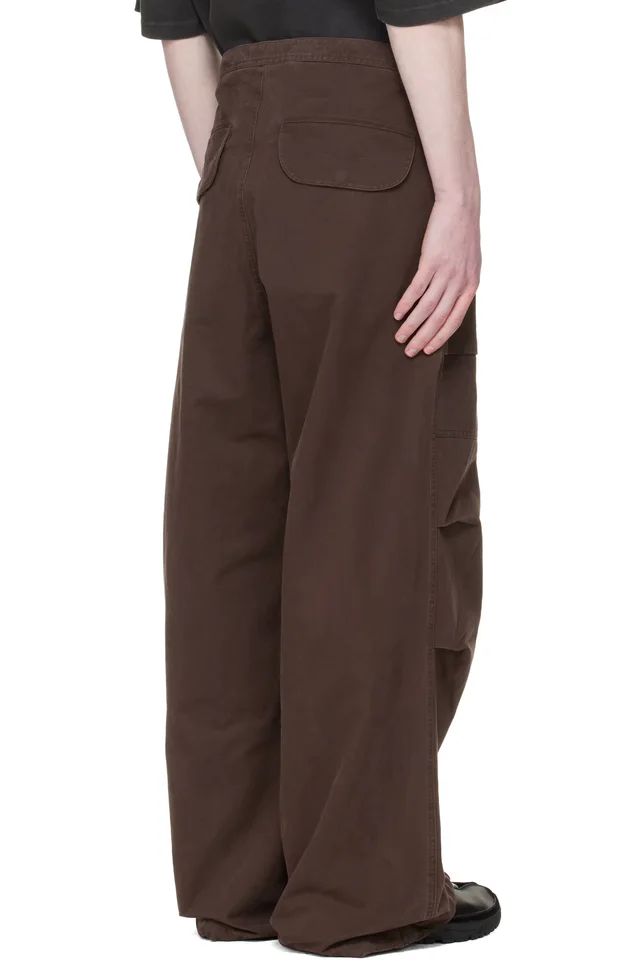 Entire Studios Brown Barren Cargo Pants, photo 3 of 4 from SSENSE