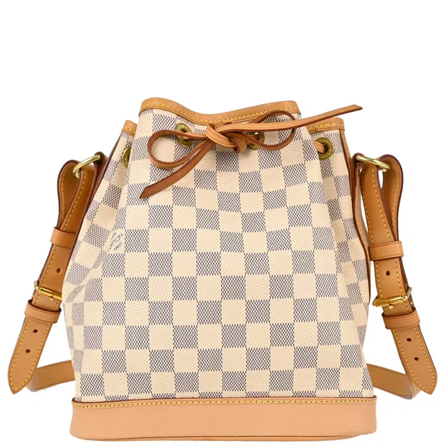 Louis Vuitton Damier Azur Noe BB Bucket Shoulder Bag N41220 in Canvas from AMORE Vintage Tokyo