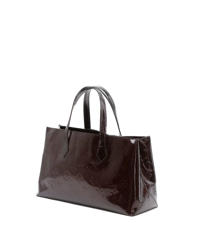 Louis Vuitton Monogram Vernis Wilshire PM Bag in Leather from A Retro Tale, photo 3 of 8