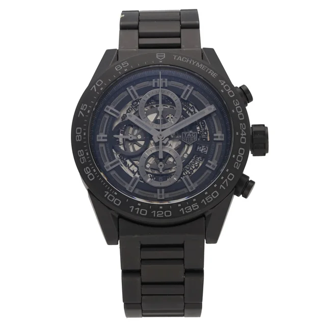 TAG Heuer Carrera CAR2A91 45mm Ceramic Watch in Ceramic from H&T