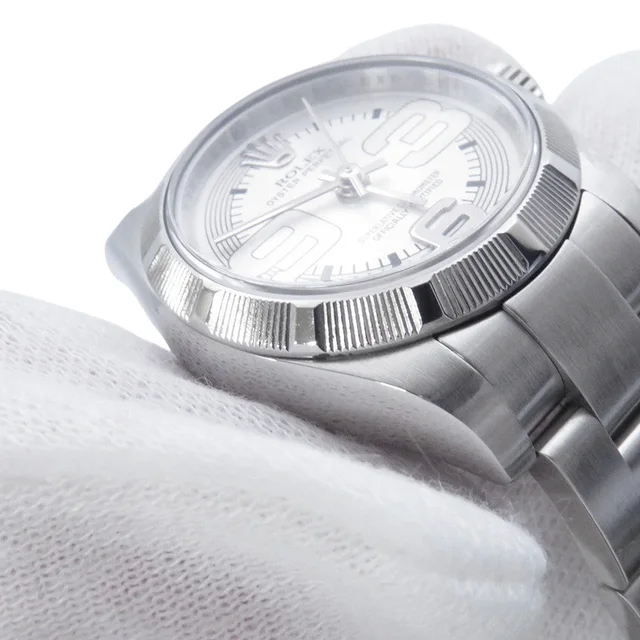 Rolex Oyster Perpetual W26mm Stainless Steel Silver Dial176210 in Silver from GALLERY RARE, photo 2 of 2