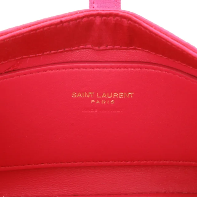 Saint Laurent ‘5 à 7 mini’ handbag in Pink Satin from Collector Square, photo 4 of 5