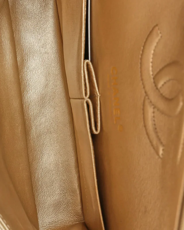 Chanel Paris-Athens Classic Raffia Medium Double Flap Bag in Raffia from A Retro Tale, photo 9 of 11