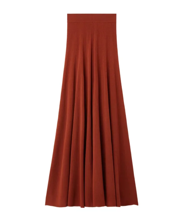 Loro Piana Hibiscus Skirt, photo 2 of 7 from SENSER