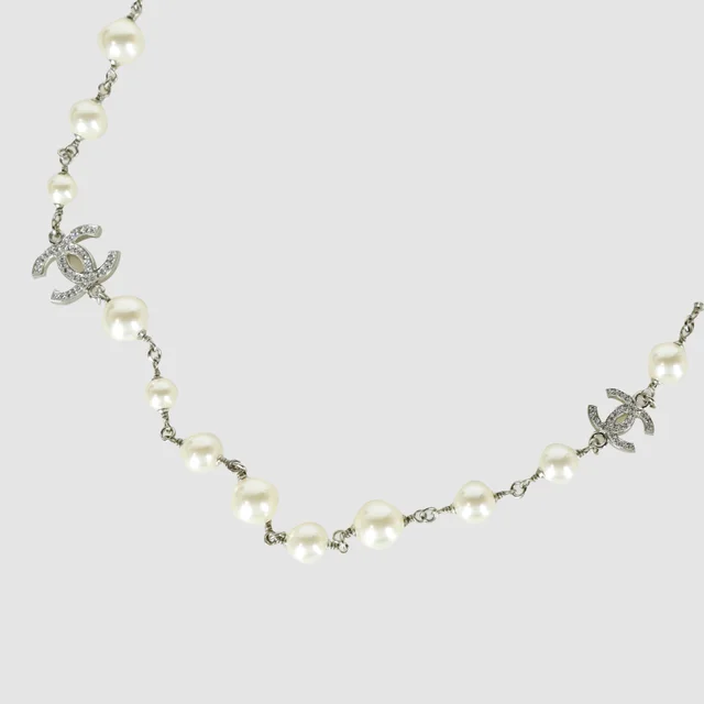 Chanel CC Pearl Long Necklace from GUGUS, photo 2 of 4