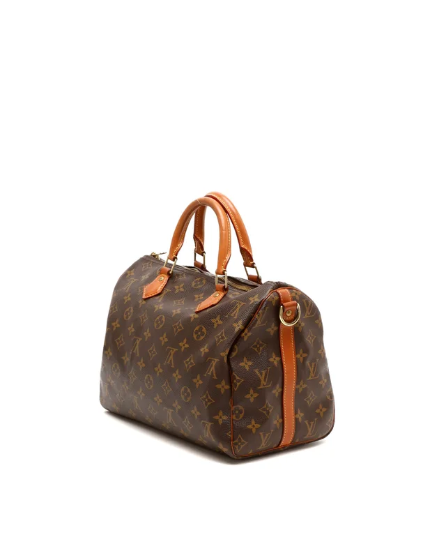 Louis Vuitton Monogram Speedy Bandoulière 30 Bag in Coated canvas from A Retro Tale, photo 3 of 9