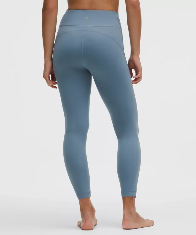 lululemon Groove Drawcord High-Rise Tight 25" in Steel Blue, photo 3 of 5 from lululemon