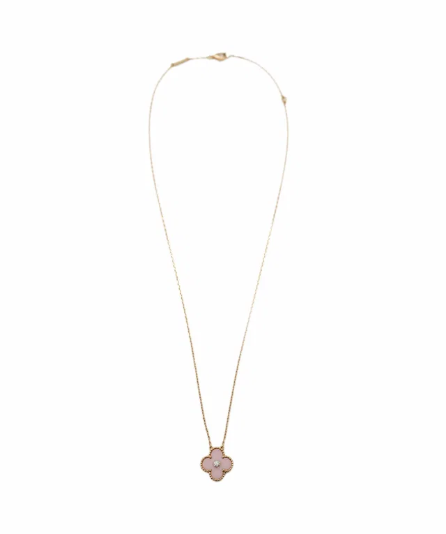 Van Cleef & Arpels Vintage Alhambra Pink Sevres 2015 in Pink from Luxury Promise
