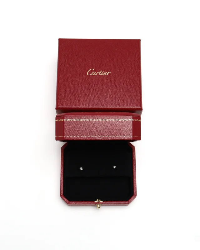Cartier d'Amour Diamond Earrings, mini model from A Retro Tale, photo 2 of 2