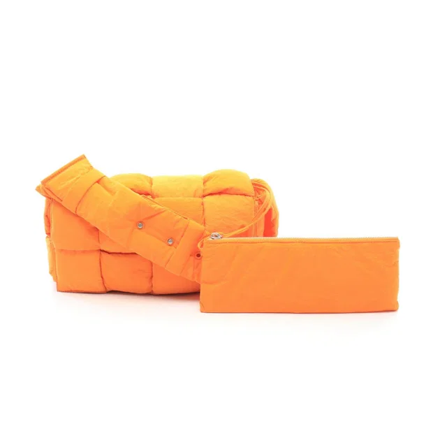 Bottega Veneta PADDED CASSETTE Nylon Waist Bag in Nylon from LuxUness