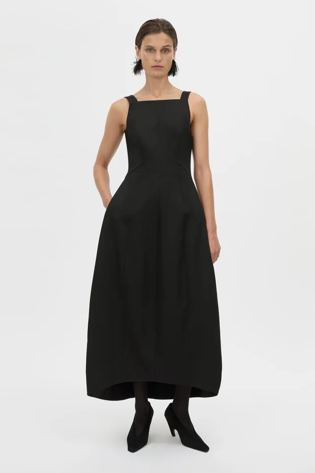 C&M CAMILLA AND MARC SALE Helix Back Detail Midi Dress in Black from Camilla and Marc, photo 1 of 1