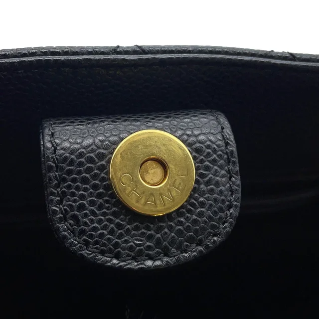 Chanel Matelasse PST Chain Tote BlackA50994 Caviar Leather in Caviar leather from GALLERY RARE, photo 6 of 14