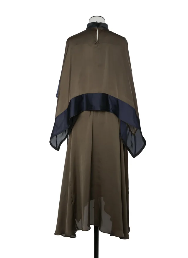 Sacai ruffled layered-design asymmetric dress, photo 5 of 6 from SENSER