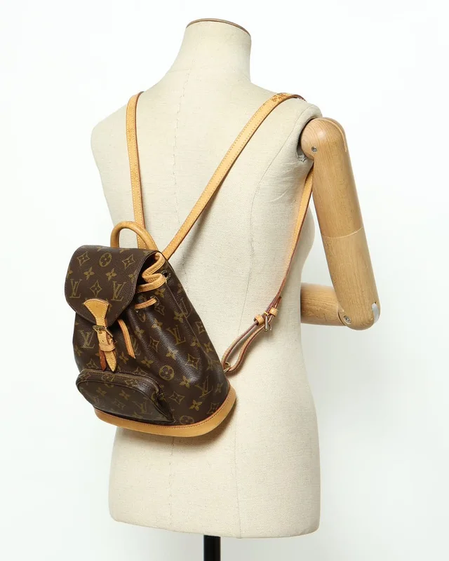 Louis Vuitton Monogram Montsouris PM Backpack in Coated canvas from A Retro Tale, photo 10 of 11