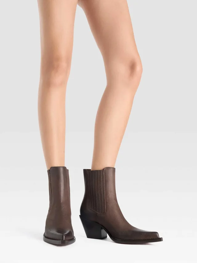 Paris Texas Pull-on ankle boots, photo 4 of 6 from SENSER