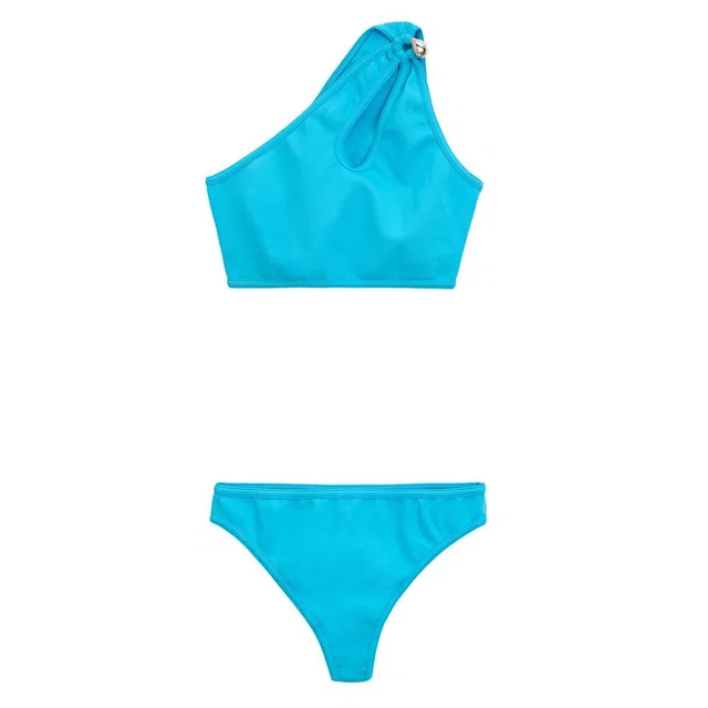 Bottega Veneta Turquoise Polyamide Bikini in Blue from HEWI