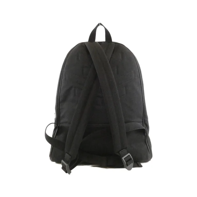 Jimmy Choo Reed Backpack in BLACK / AGED METAL metal fittings canvas from KOMEHYO, photo 2 of 10