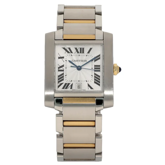 Cartier Tank Francaise W51005Q4 28mm Bi-Colour Watch from H&T