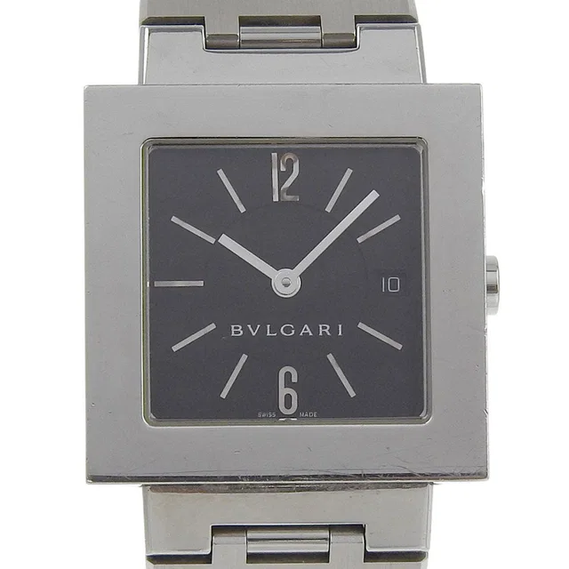 Bvlgari Quadrato Stainless Steel Watch from LuxUness