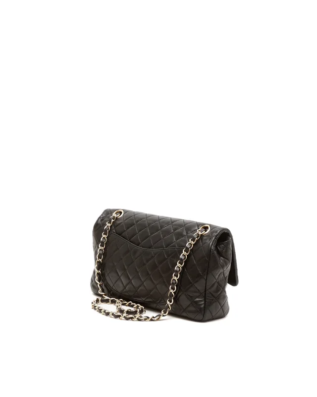 Chanel Classic Soft Medium Valentines Heart Charm Single Flap Bag in Leather from A Retro Tale, photo 3 of 11