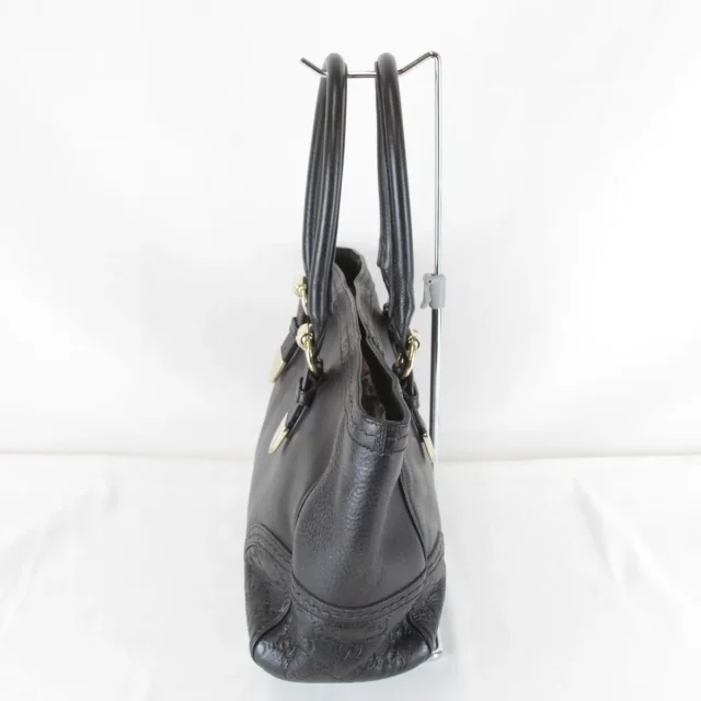 Gucci Guccissima Leather Tote Bag in Black Leather from LuxUness, photo 3 of 9