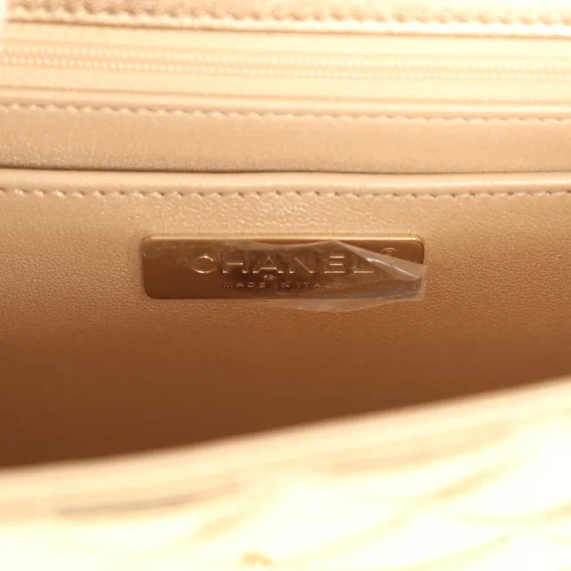 Chanel "Hollywood Boulevard" Backpack in Gold Calfskin from Madison Avenue Couture, photo 12 of 12