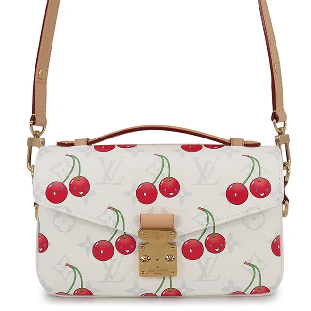 Louis Vuitton LVxTM Pochette Metis EW WhiteM14231 Monogram Cherry from GALLERY RARE