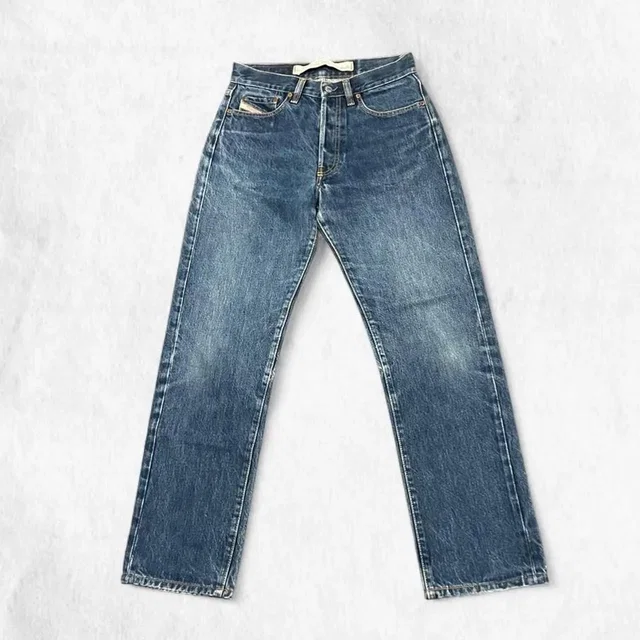 Diesel Vintage Vtg Fellow Paper Tag Baggy Dark Wash Jeans in blue from Grailed