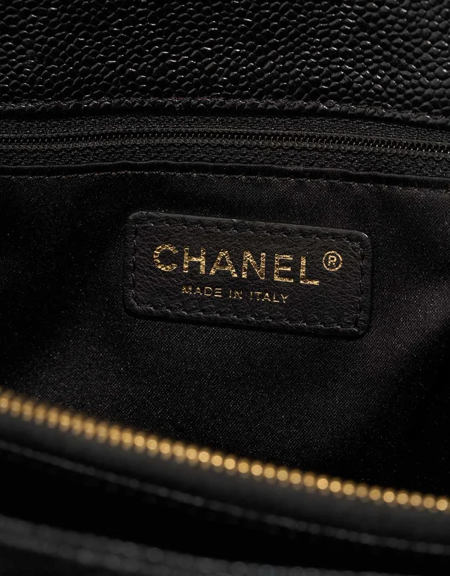 Chanel Shopping Tote GST Caviar Black in Black Caviar leather from SACLÀB, photo 8 of 10