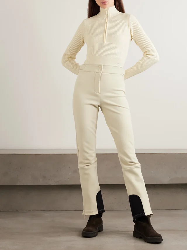 CORDOVA Butte ribbed merino-wool turtleneck bodysuit in White, photo 2 of 2 from NET-A-PORTER (Canada)