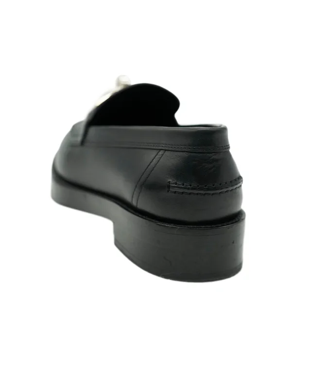 Hermès Black Hot Loafers BNIB in Black Leather from Luxury Promise, photo 2 of 2
