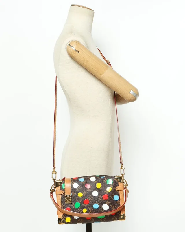 Louis Vuitton Yayoi Kusama 2023 Monogram 3D Dots Side Trunk Bag in Coated canvas from A Retro Tale, photo 11 of 11