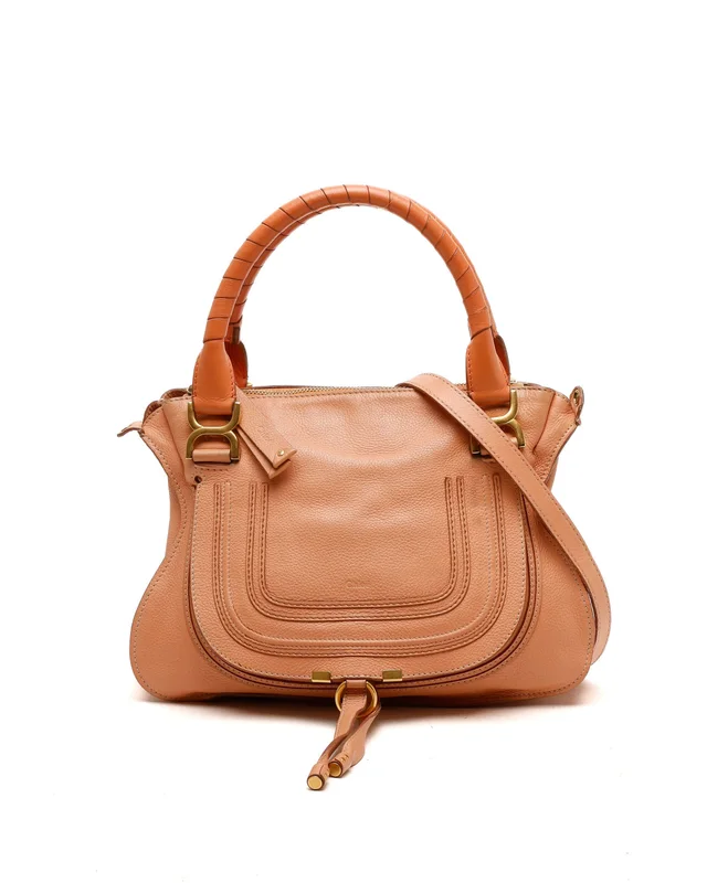 Chloé Marcie Tote Bag in Caviar leather from A Retro Tale