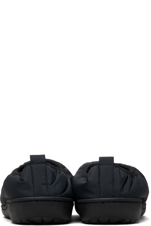 Neighborhood Black NANGA & SUBU Edition Vamp Slippers, photo 2 of 5 from SSENSE