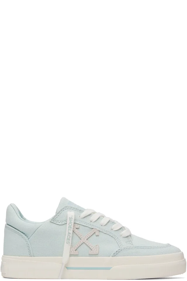 Blue Vulcanized Low Sneakers