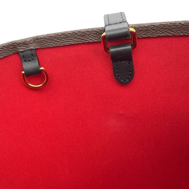 Louis Vuitton Onthego RedM44576 Monogram Reverse Canvas Monogram Giant Size GM in Canvas from GALLERY RARE, photo 8 of 16