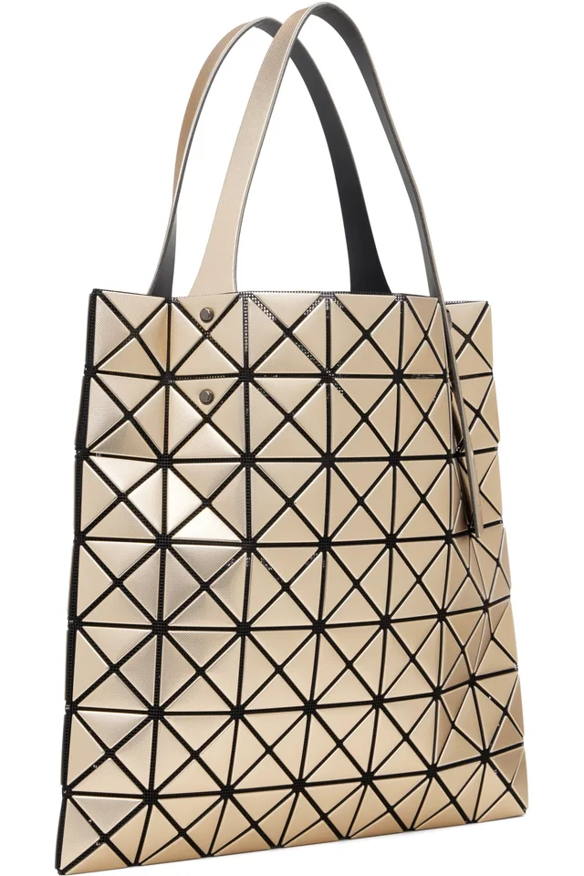 BAO BAO ISSEY MIYAKE Gold Platinum Tote, photo 2 of 4 from SSENSE
