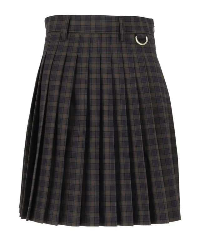 Barbour Pleated plaid mini skirt from SENSER, photo 1 of 1
