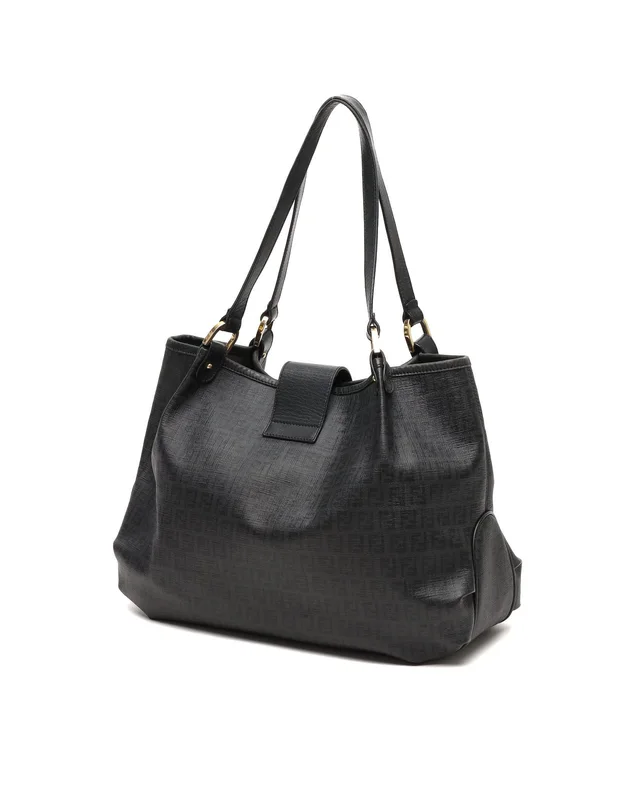 Fendi Zucchino Tote Bag in Canvas from A Retro Tale, photo 3 of 10