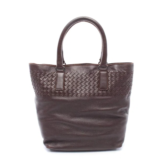 Bottega Veneta Intrecciato Leather Tote Bag in Woven leather from LuxUness