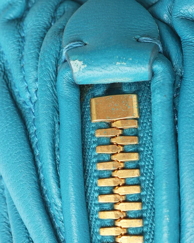 Miu Miu Matelassé Top Handle Bag in Satin from A Retro Tale, photo 6 of 8