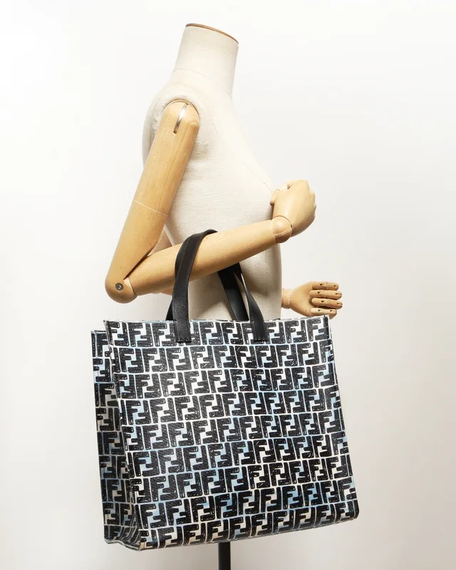 Fendi California Sky FF Tote in Coated canvas from A Retro Tale, photo 7 of 7