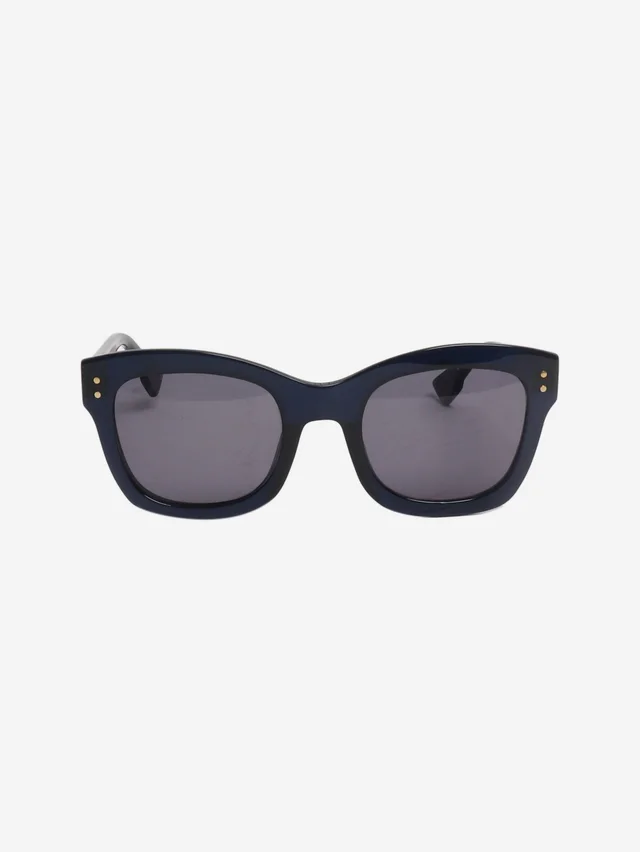 Dior Navy Diorzon 2 sunglasses in Navy from Sign of the Times
