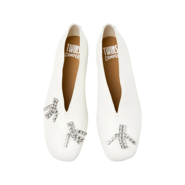 Camper Casi Myra crystal-embellished ballet flats, photo 4 of 5 from SENSER