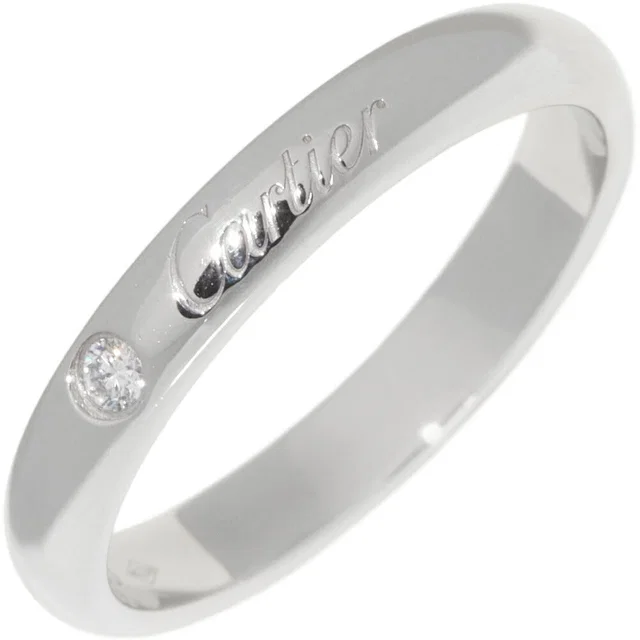 C De Cartier Pt950 Diamond Ring Size 51 from LuxUness