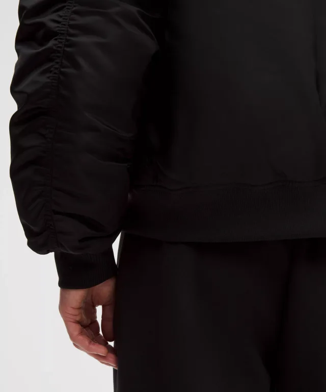 lululemon Reversible 600-Down-Fill Bomber Jacket in Black, photo 6 of 8 from lululemon