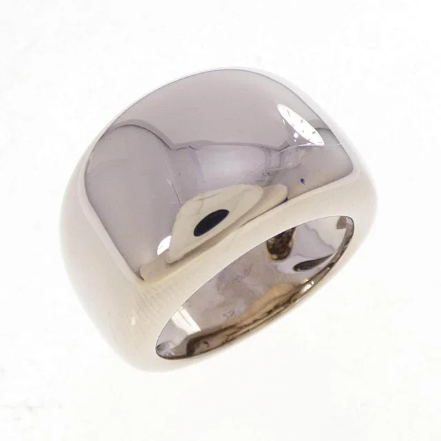 Cartier Nouvelle Vague 750 White Gold Ring Size 12 in White from LuxUness
